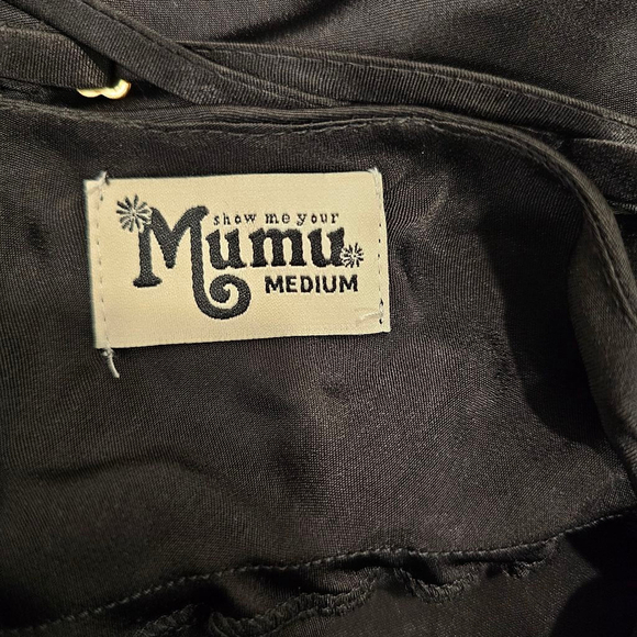 Show Me Your MuMu Verona Cowl Midi Dress Sz M - Picture 2 of 12